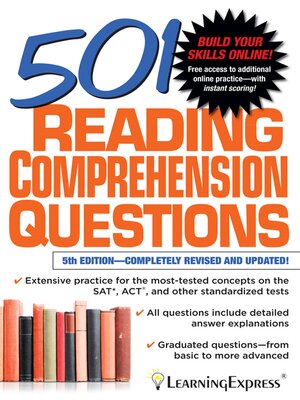 501 Reading Comprehension Questions - ebook
